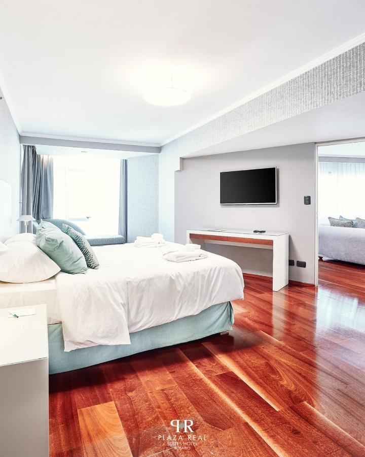 Plaza Real Suites Hotel Rosario Bagian luar foto