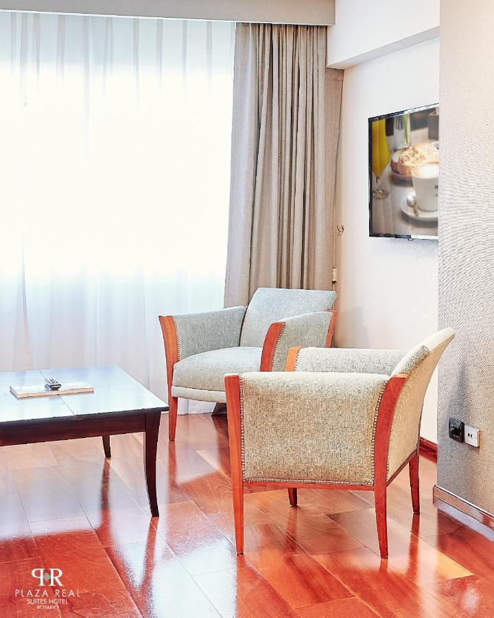 Plaza Real Suites Hotel Rosario Bagian luar foto